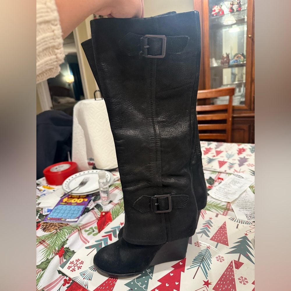 Vince Camuto Women's Black Heeled Boots
